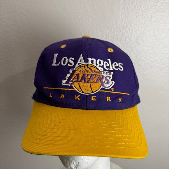 Twins Vintage NBA Los Angeles Lakers Hat OSFM - Picture 1 of 7
